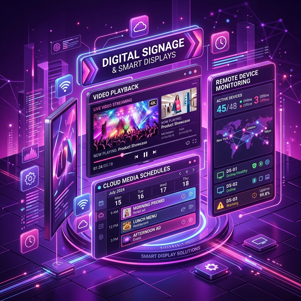 Digital Signage & Smart Display Solutions